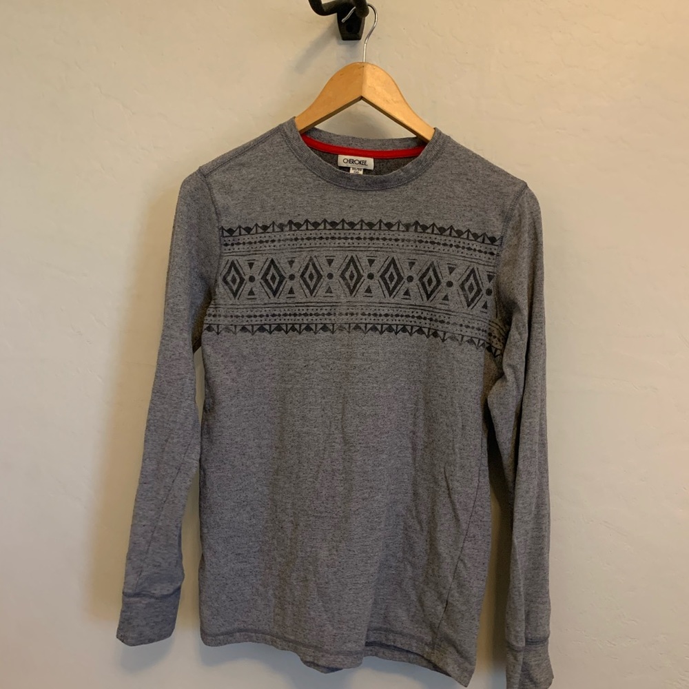 Christmas print long sleeve